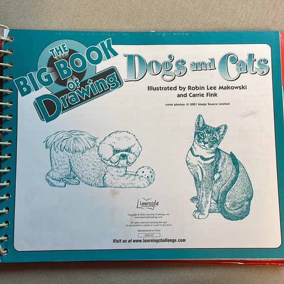 🌈2/$8  The Big Book of Drawing Dogs and Cats - Picture 7 of 12